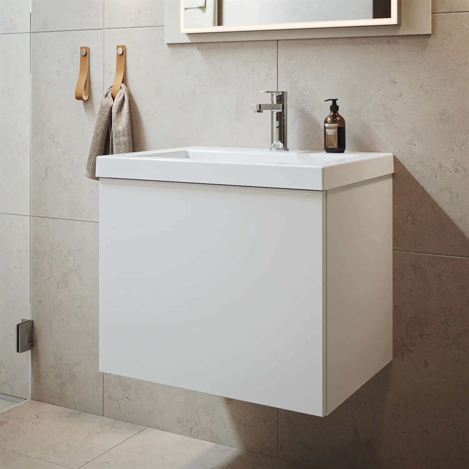 Tvättställsskåp Ballingslöv KA60SET60GB Mono med Tvättställ