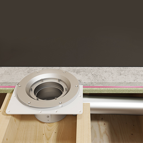 Montageplatta Blücher för Träbjälklag