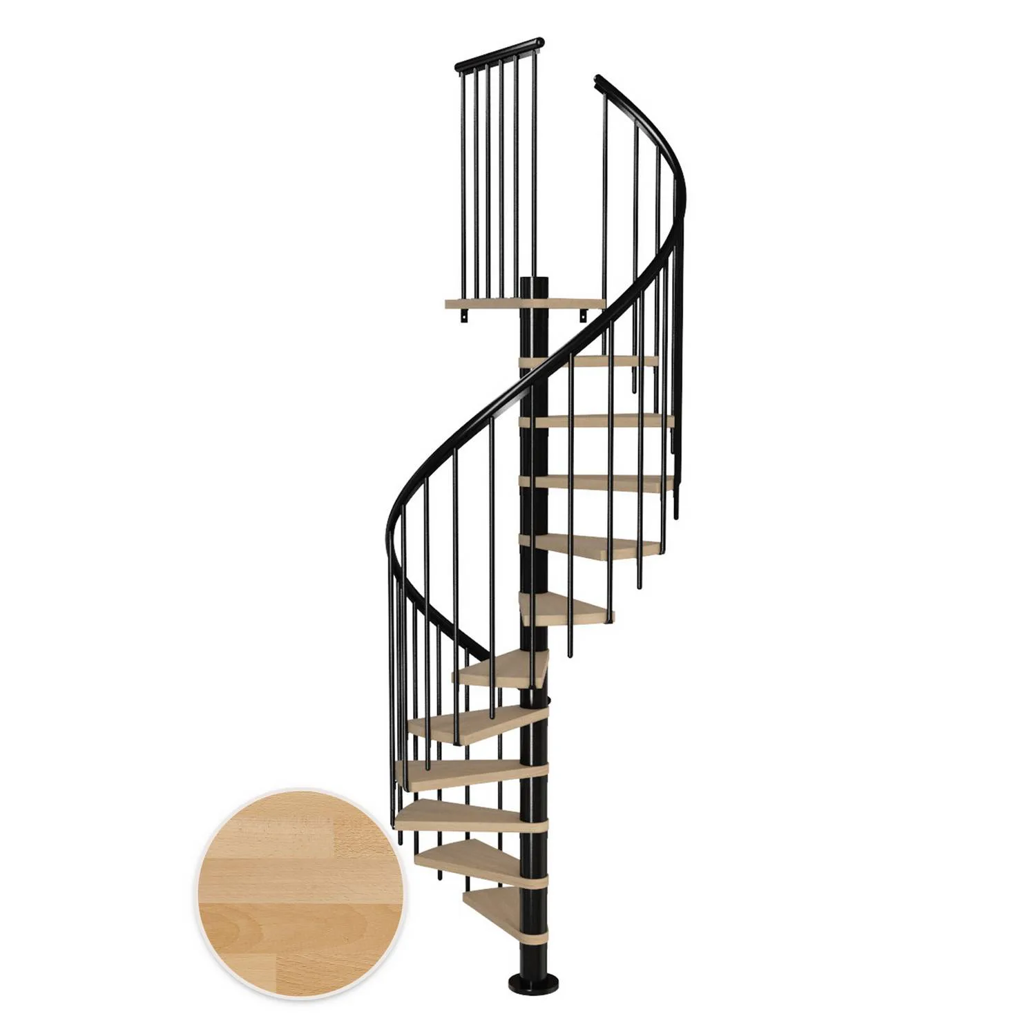 Spiraltrappa Dolle Montréal Bok Oljad Classic 3