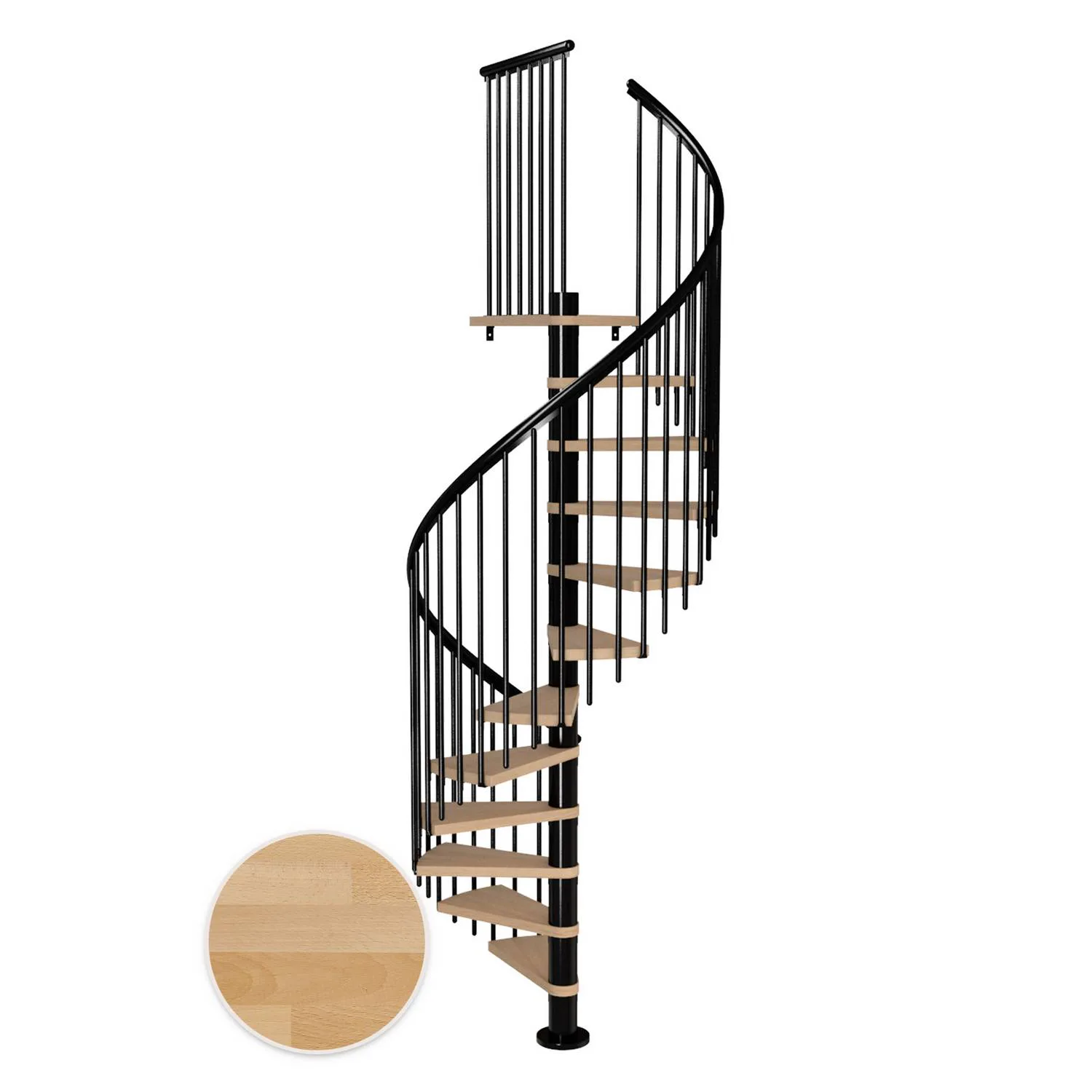 Spiraltrappa Dolle Montréal Bok Oljad Classic 4