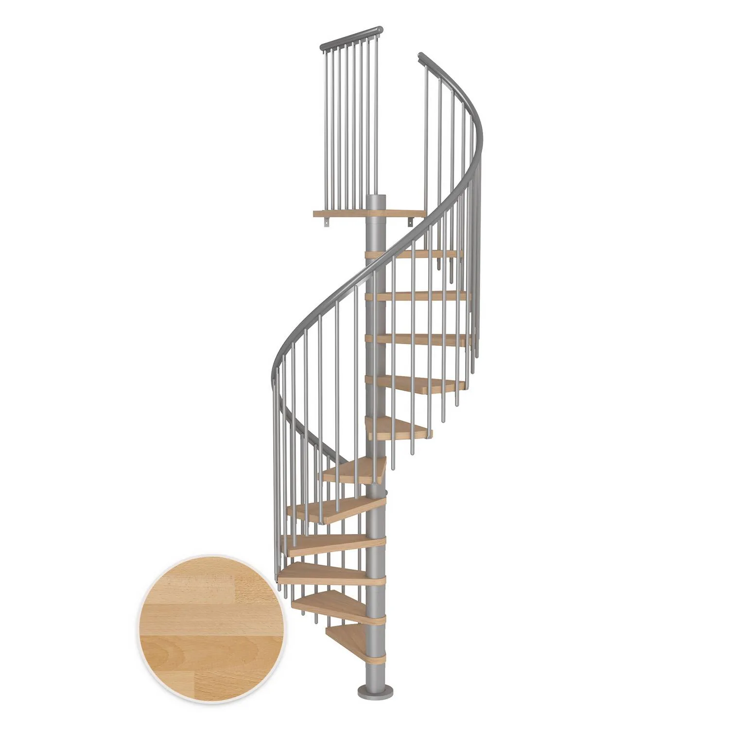 Spiraltrappa Dolle Montréal Bok Oljad Classic 4