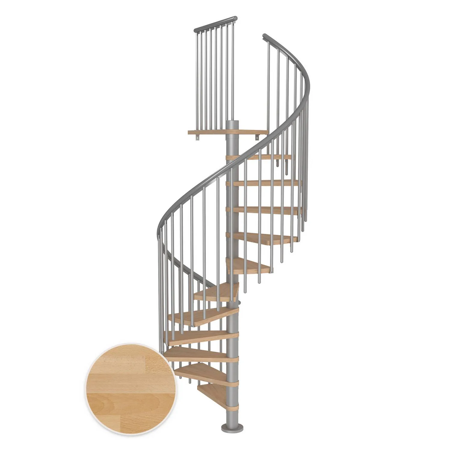 Spiraltrappa Dolle Montréal Bok Oljad Classic 4