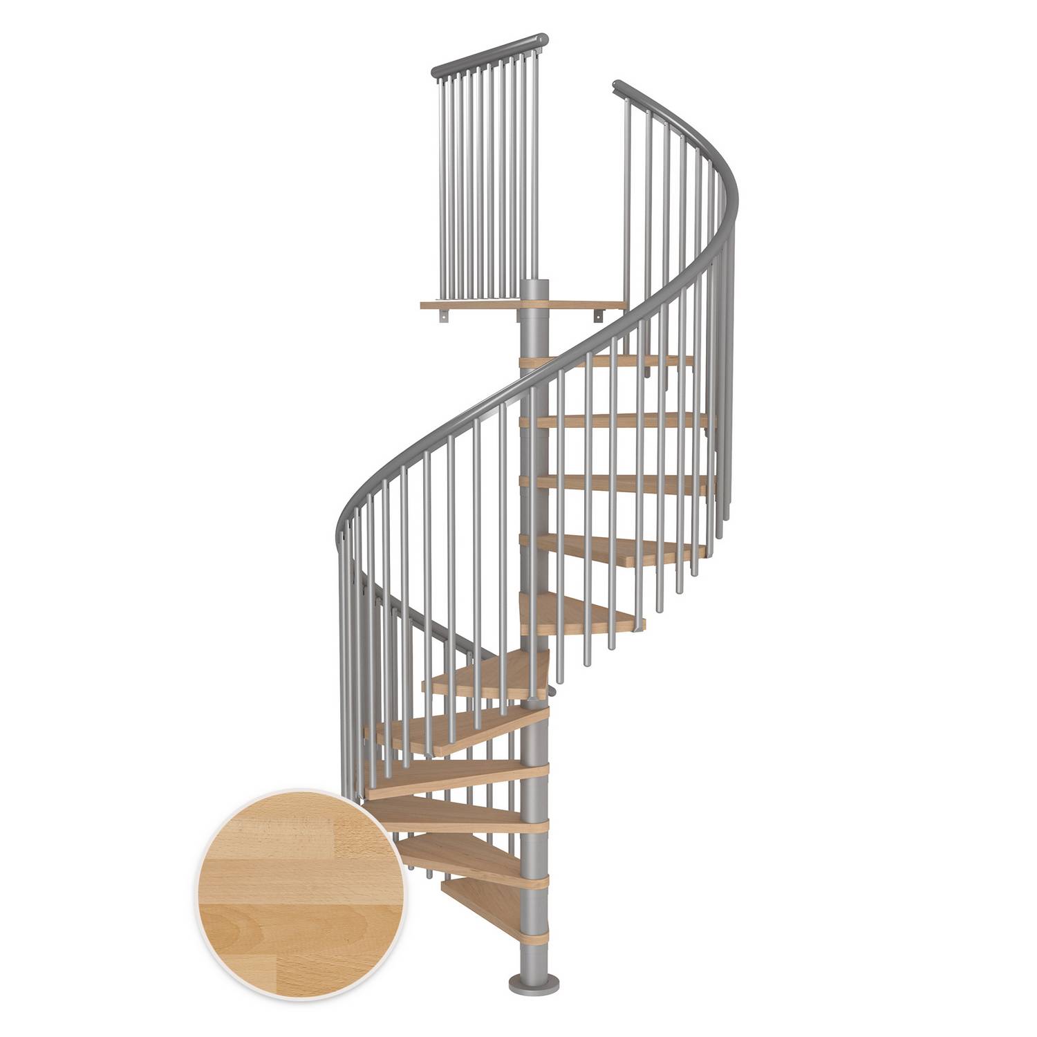 Spiraltrappa Dolle Montréal Bok Oljad Classic 5