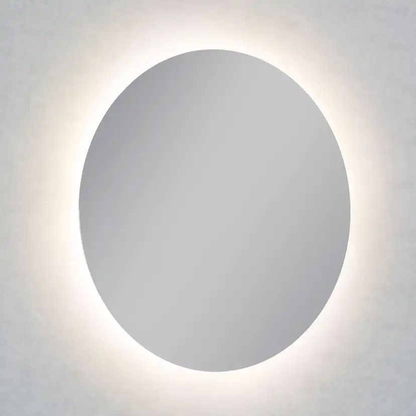 Spegel Vidi Moon Rund med LED-belysning