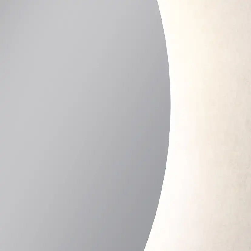 Spegel Vidi Moon Rund med LED-belysning