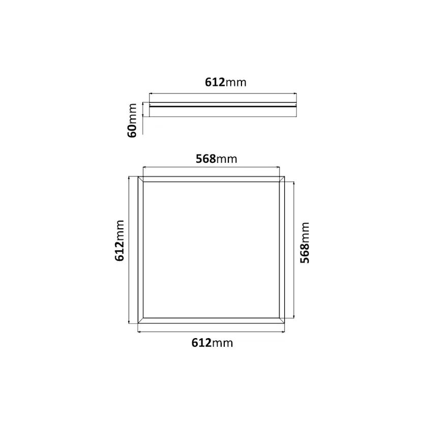 Ram Westal Utanpåliggande Wlp 600X600