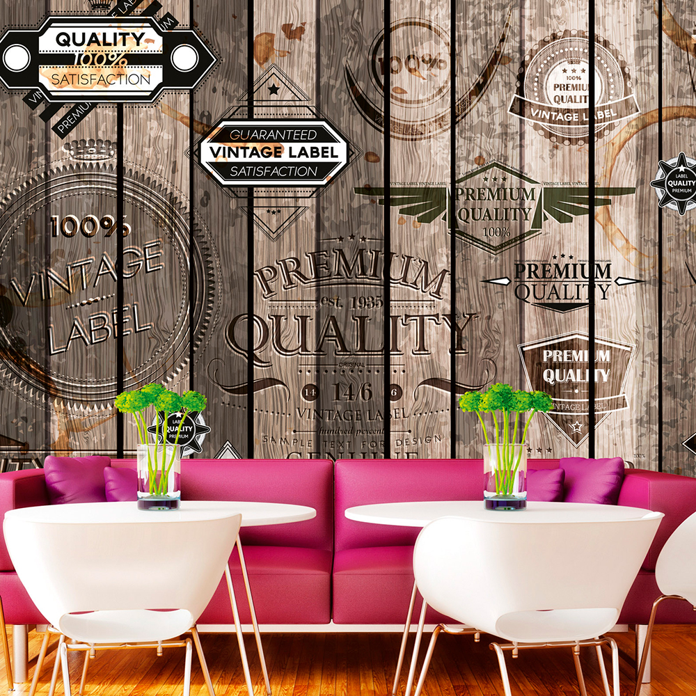 Tapet Dimex Vintage Labels