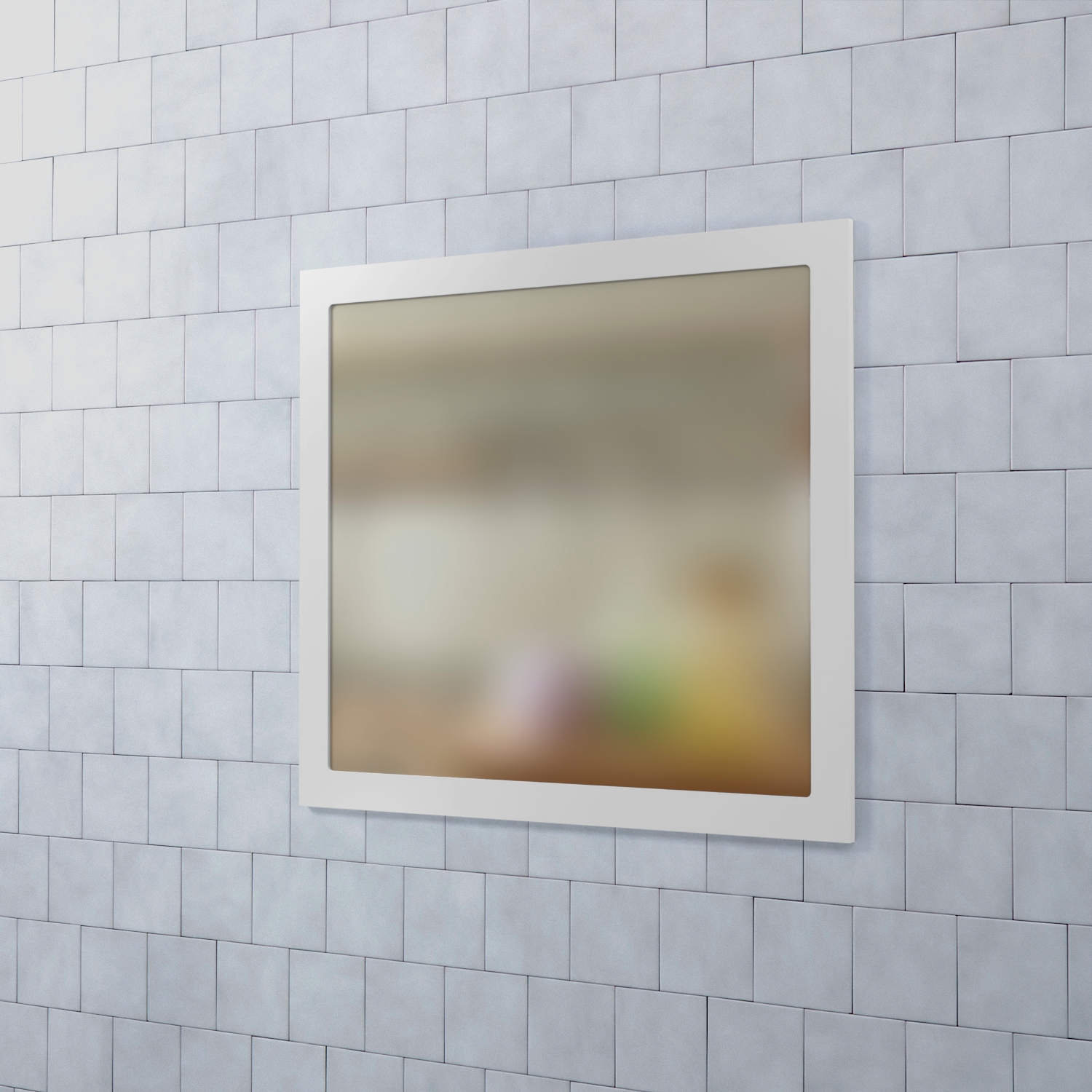 Spegel Björbo Badrum Mejda med Ram