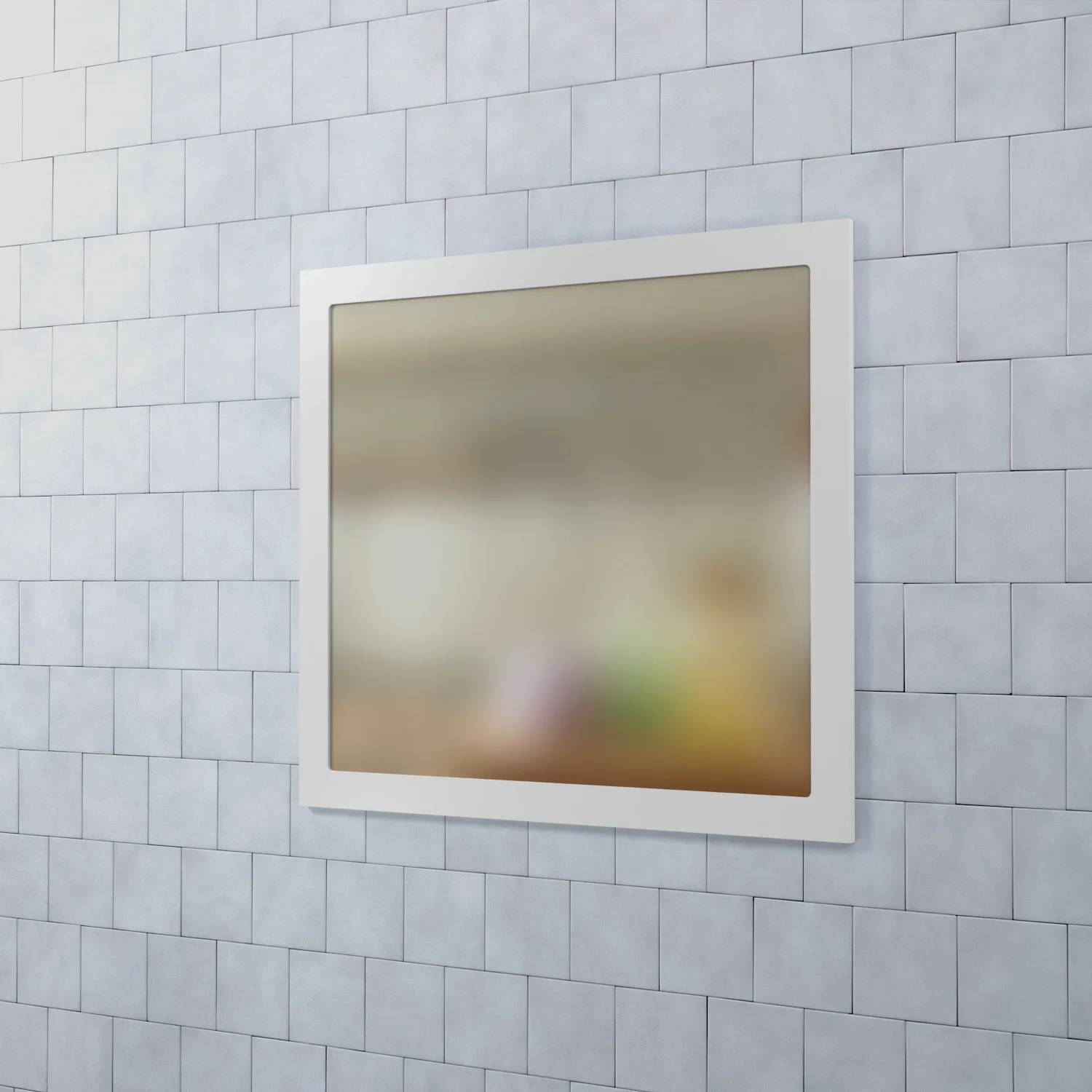 Spegel Björbo Badrum Mejda med Ram