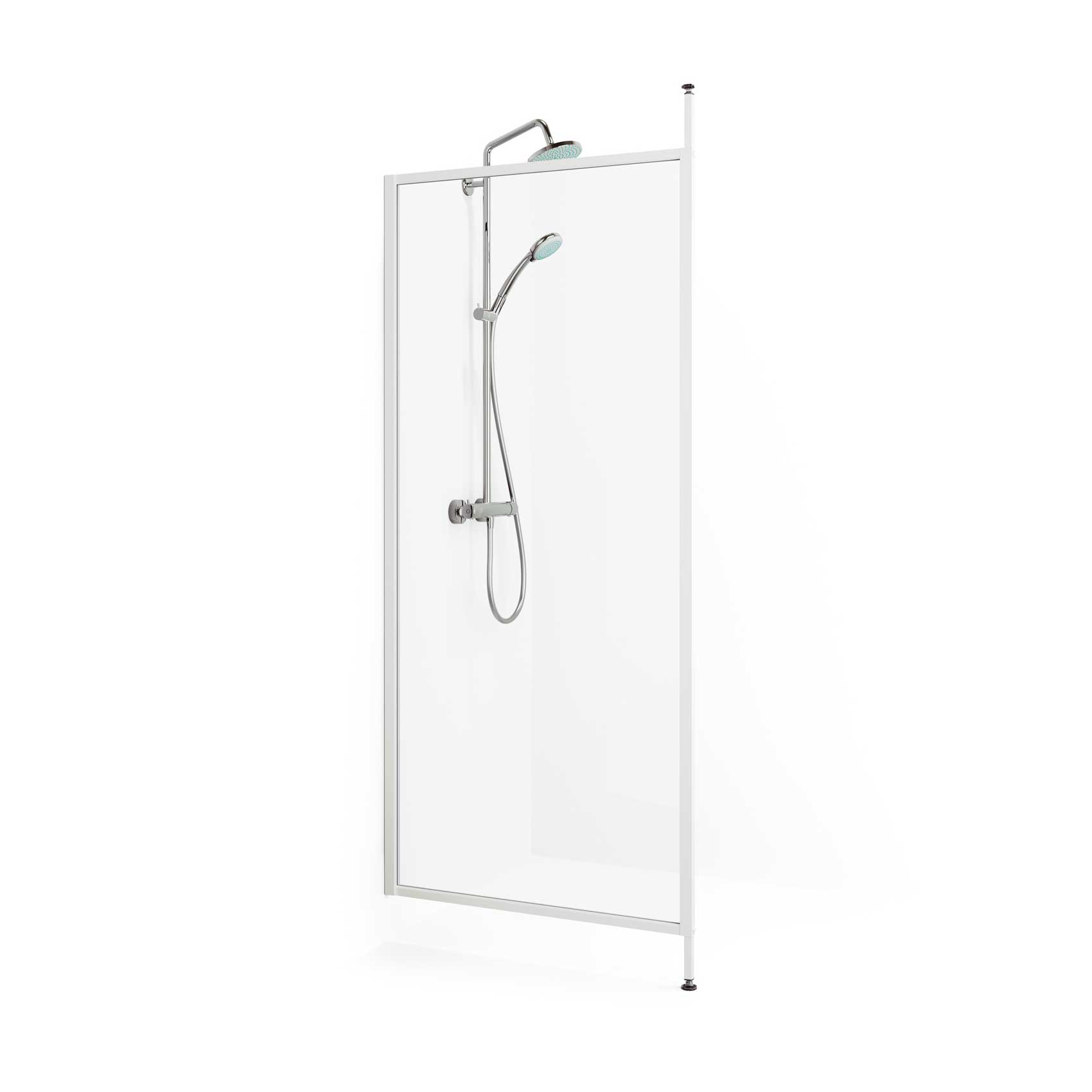 Duschvägg Macro Design Flow Skärmvägg Fast