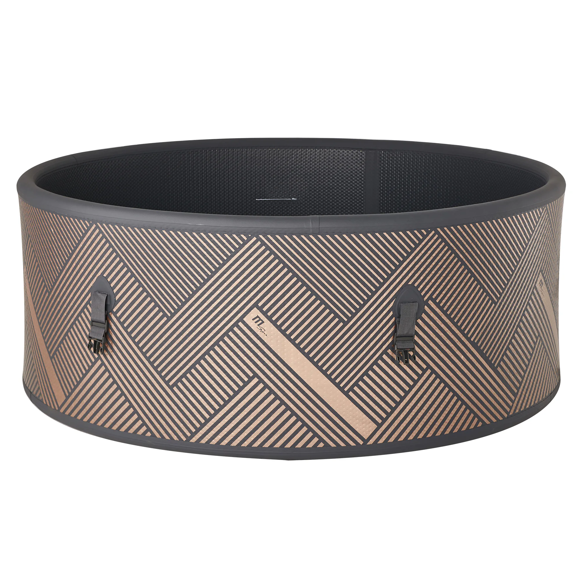 Uppblåsbart Spabad Mspa Mono Frame F-MO082WE 144 Jets med Lock