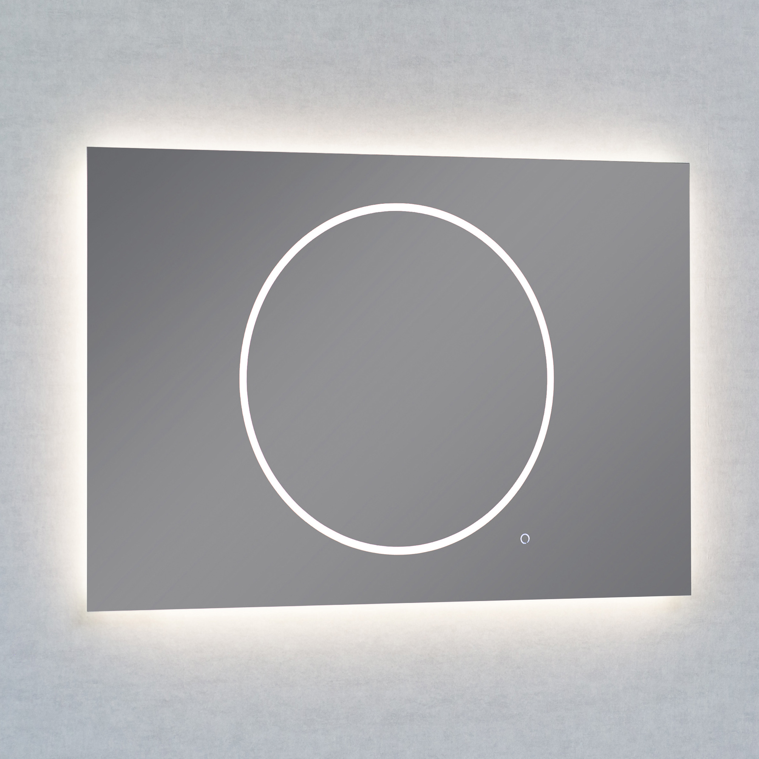 Spegel Vidi Mundo med LED-belysning