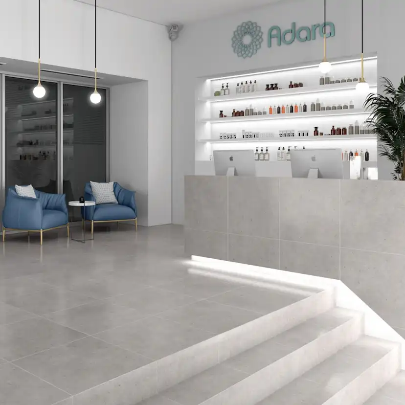 Klinker Atrio SM Grey Matt 120x120 cm