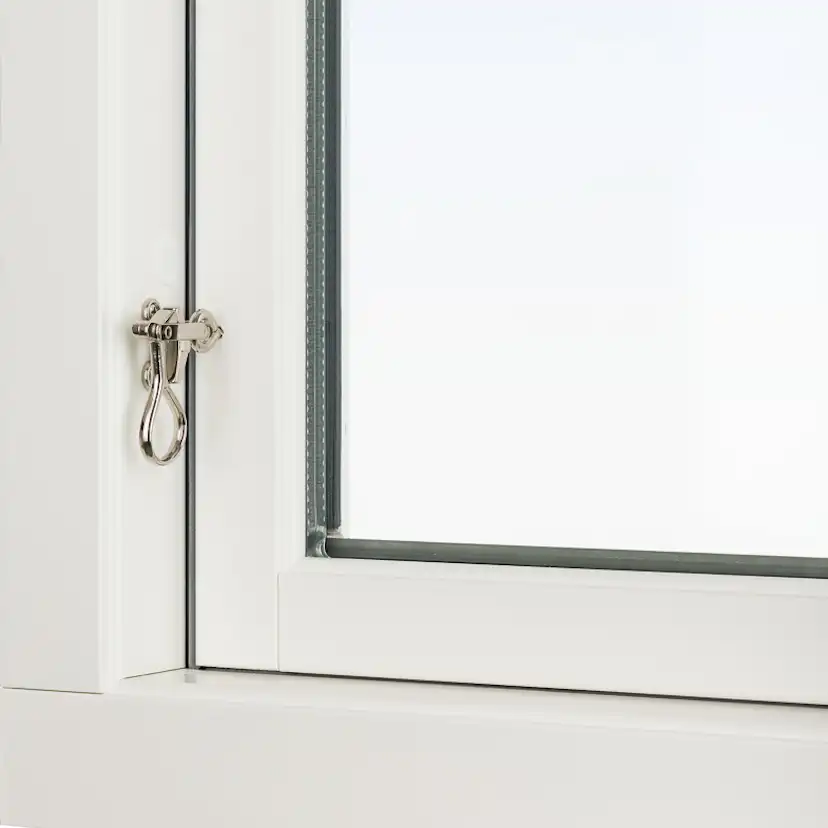 Överkantshängt Fönster Svenska Fönster 2-Glas Trä Rund Profil