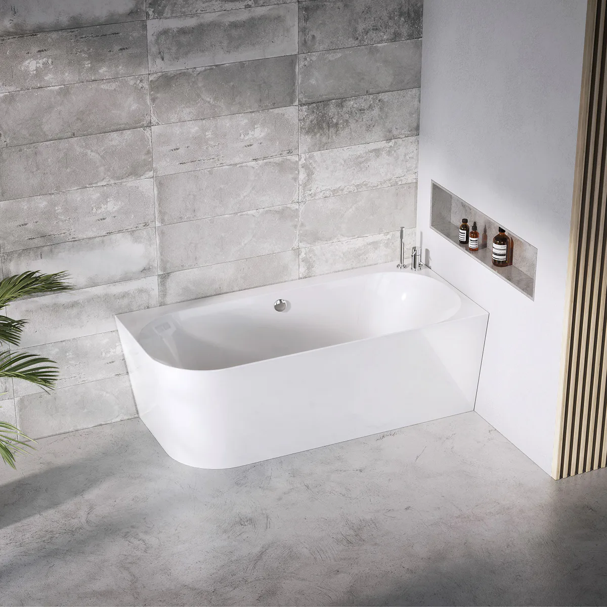 Badkar Strømberg Nino Lucite