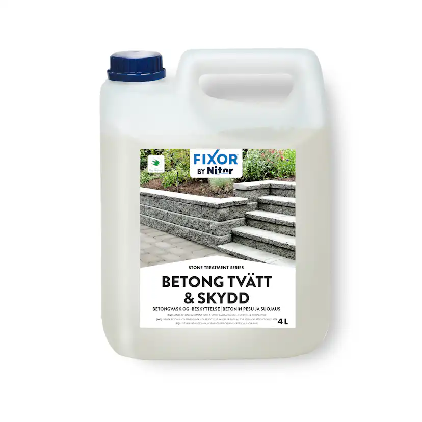 Betongtvätt & Skydd Nitor 4l