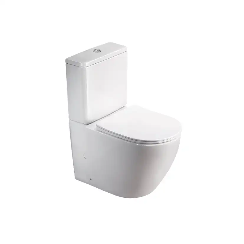 Toalettstol NOURK Oceana Golvstående Rimfree