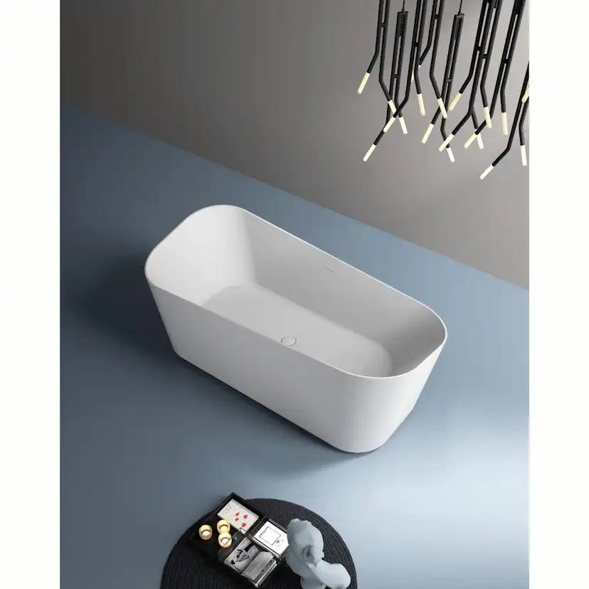 Badkar NOURK Bend Fristående 1700 mm