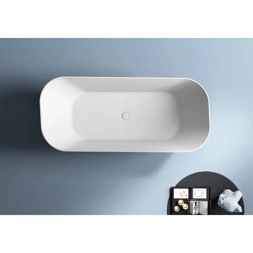 Badkar NOURK Bend Fristående 1700 mm