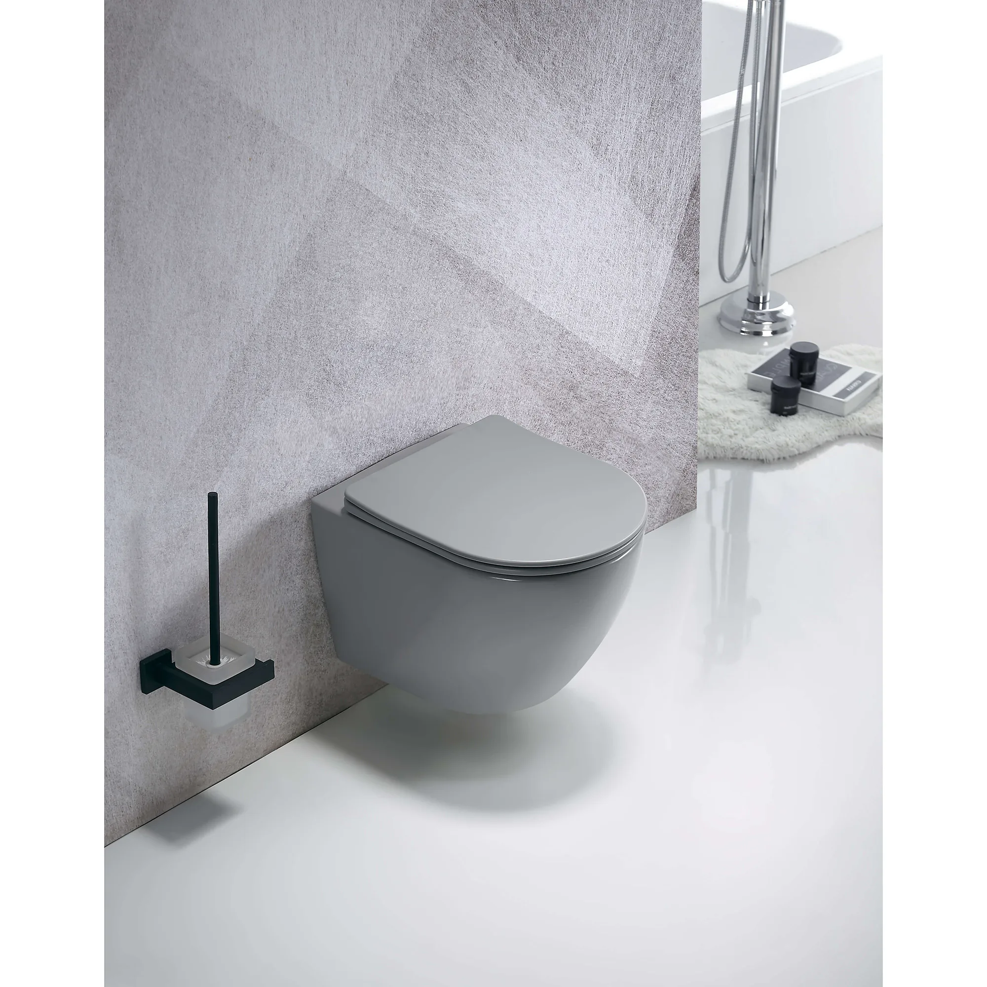 Vägghängd Toalettstol NOURK Oceana Rimfree