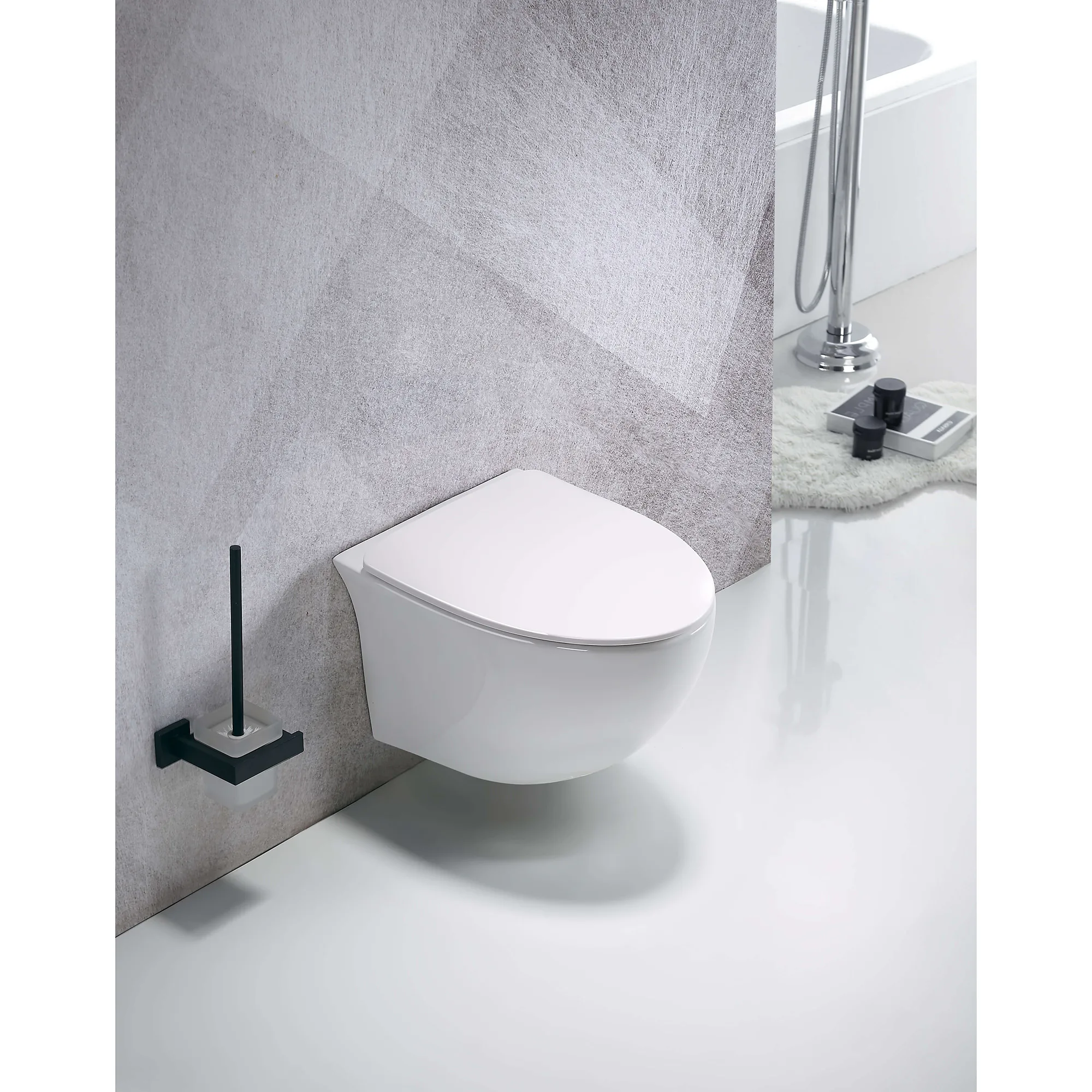 Vägghängd Toalettstol NOURK Viviana Rimfree