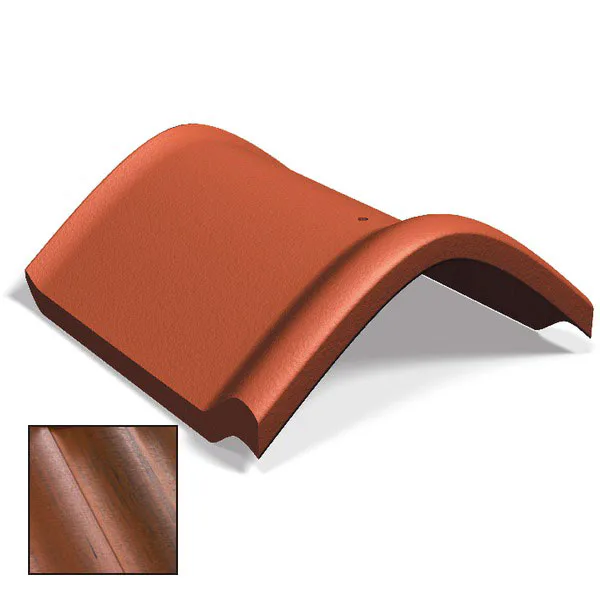 Antik Tegelröd/Svart