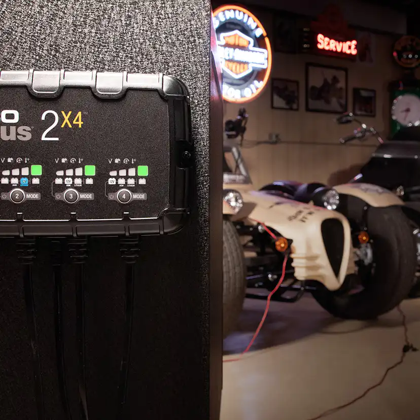 Batteriladdare Noco Genius 2x4 Till 6V och 12V 8000mA