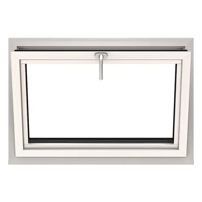 Underkantshängt Kippfönster NorDan HelAlu 3-Glas Aluminium