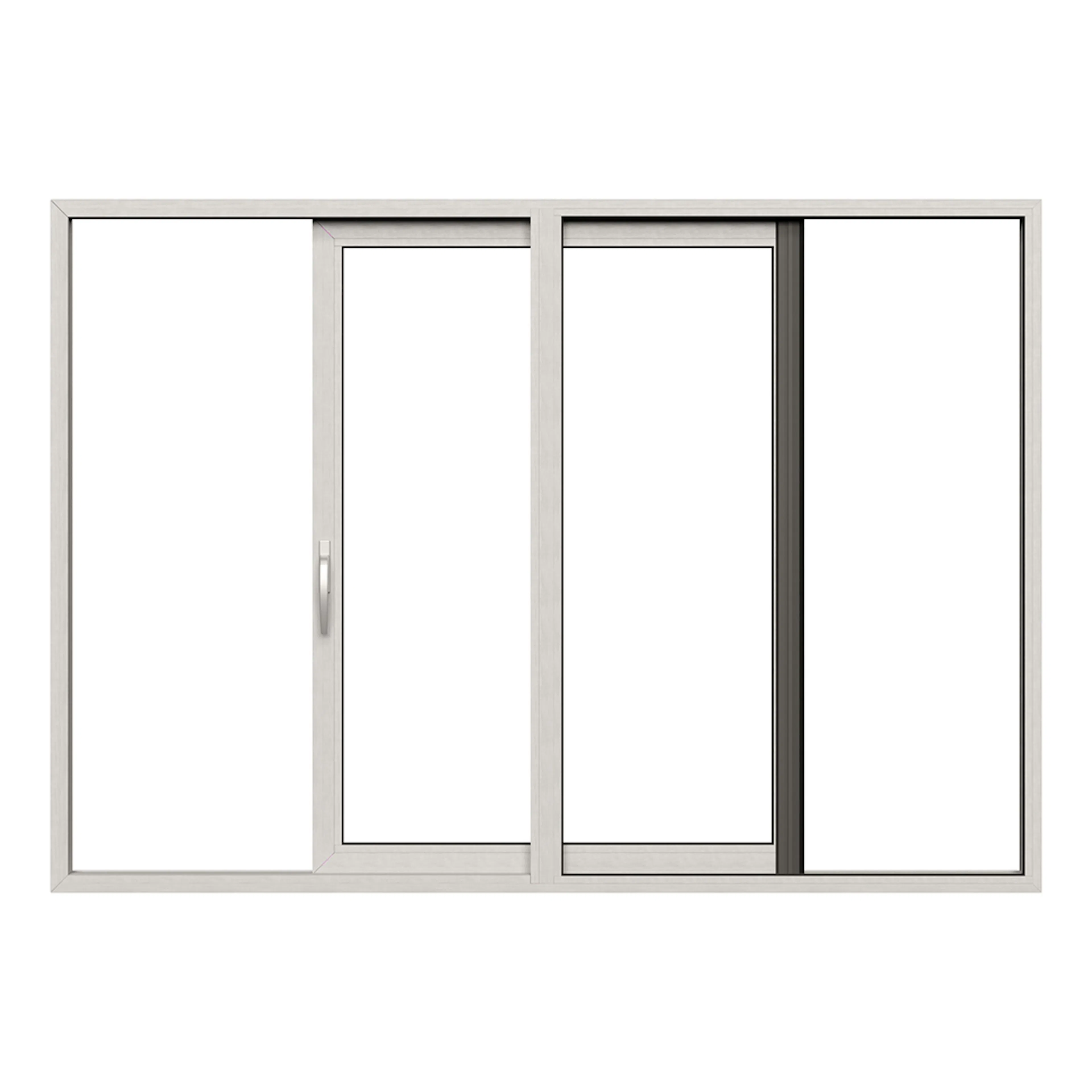 Skjutdörr NorDan HelAlu Aluminium 2-Delad Enkelspår