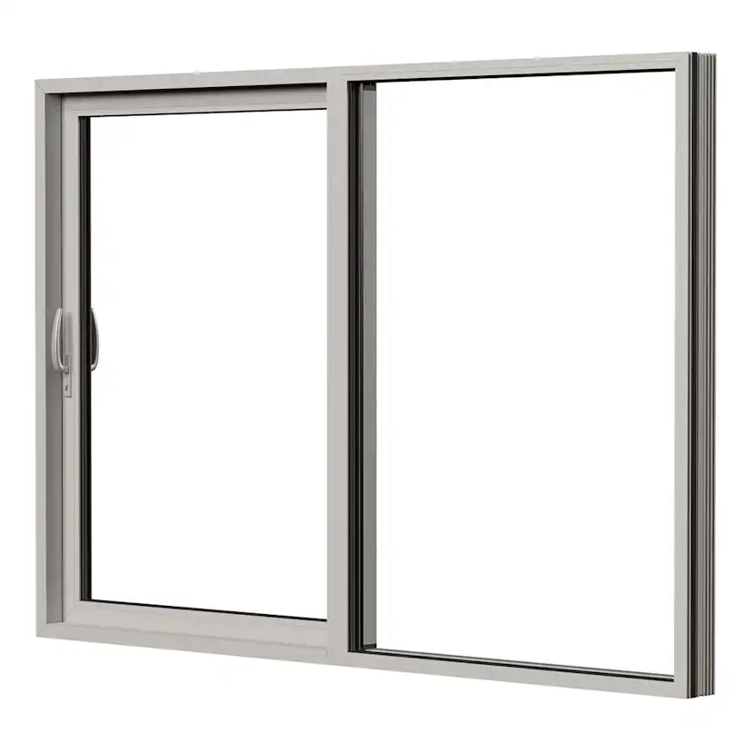 Skjutdörr NorDan HelAlu Aluminium 2-Delad Enkelspår