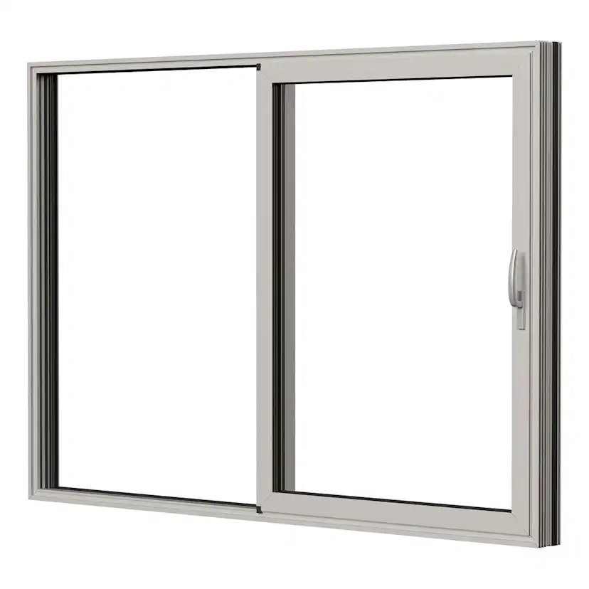 Skjutdörr NorDan HelAlu Aluminium 2-Delad Enkelspår