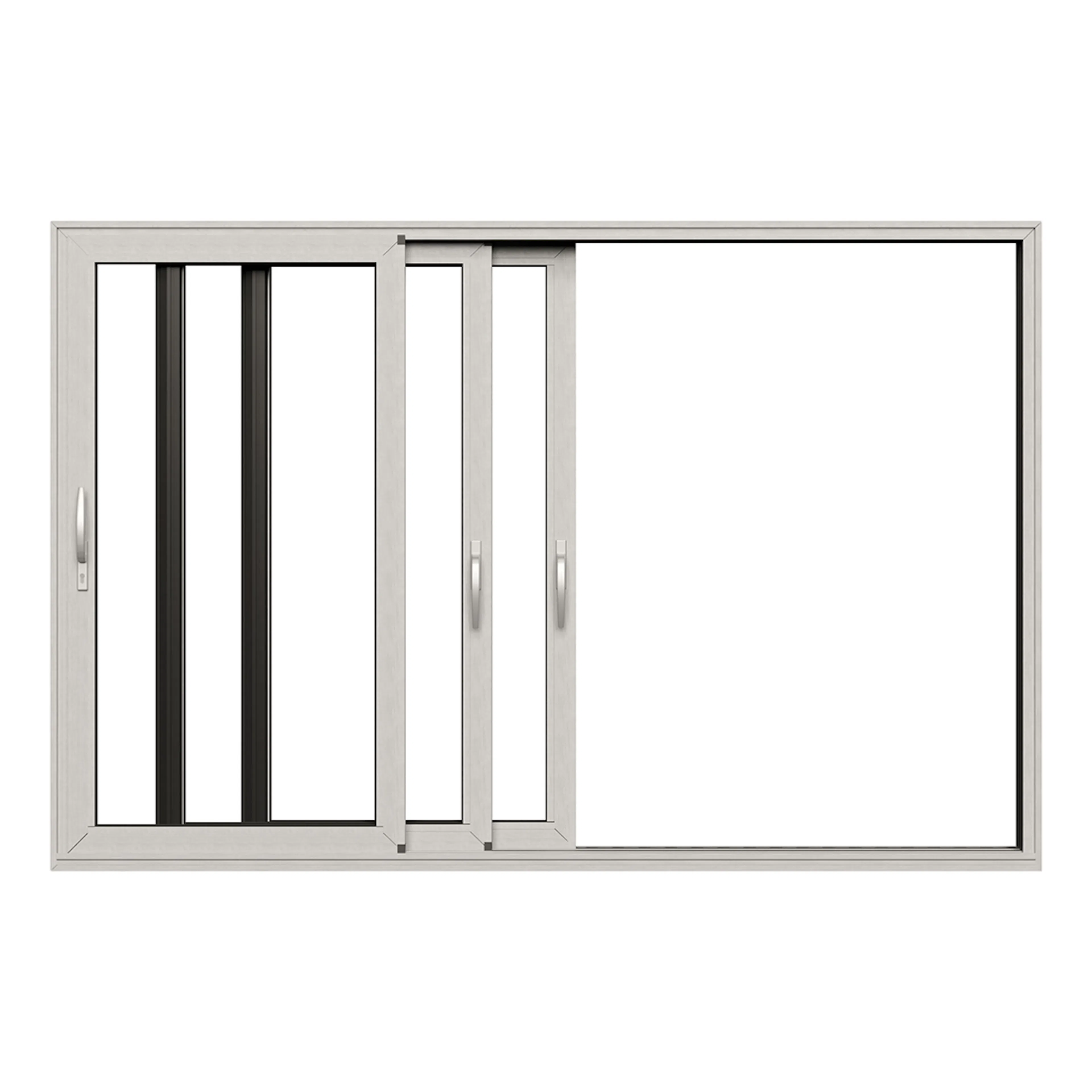 Skjutdörr NorDan HelAlu Aluminium 3-Delad Trippelspår