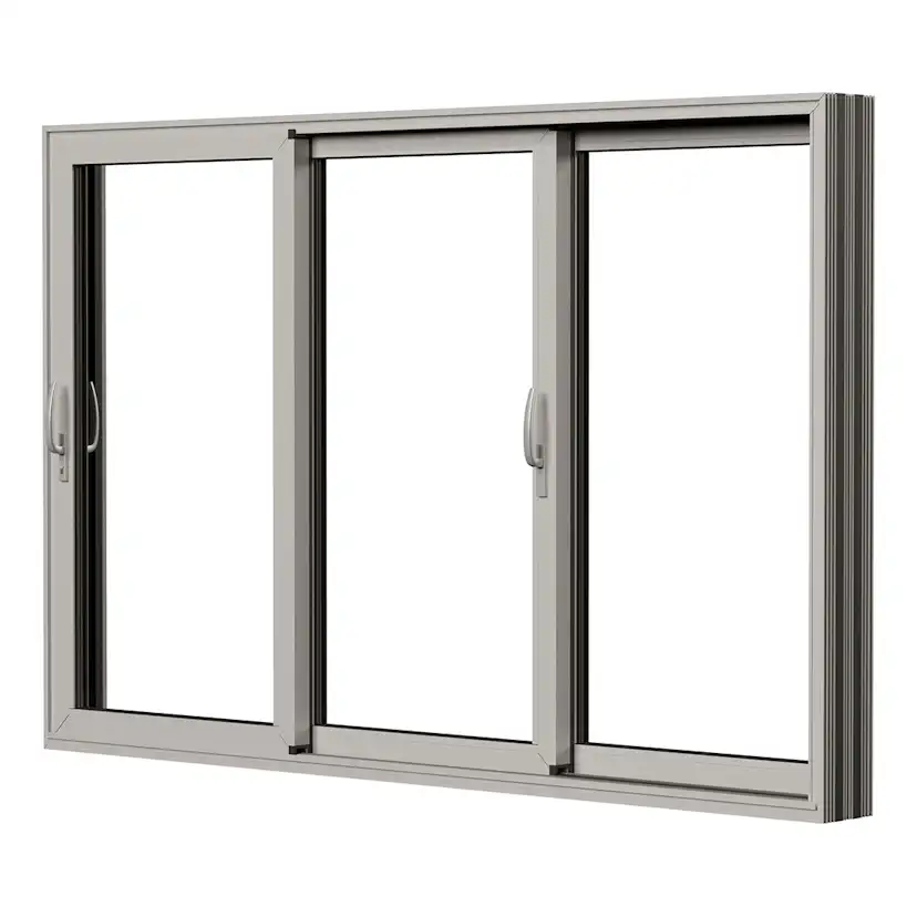 Skjutdörr NorDan HelAlu Aluminium 3-Delad Trippelspår