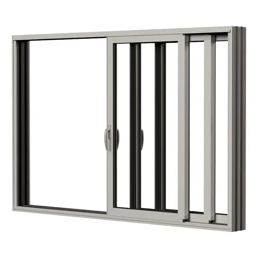 Skjutdörr NorDan HelAlu Aluminium 3-Delad Trippelspår