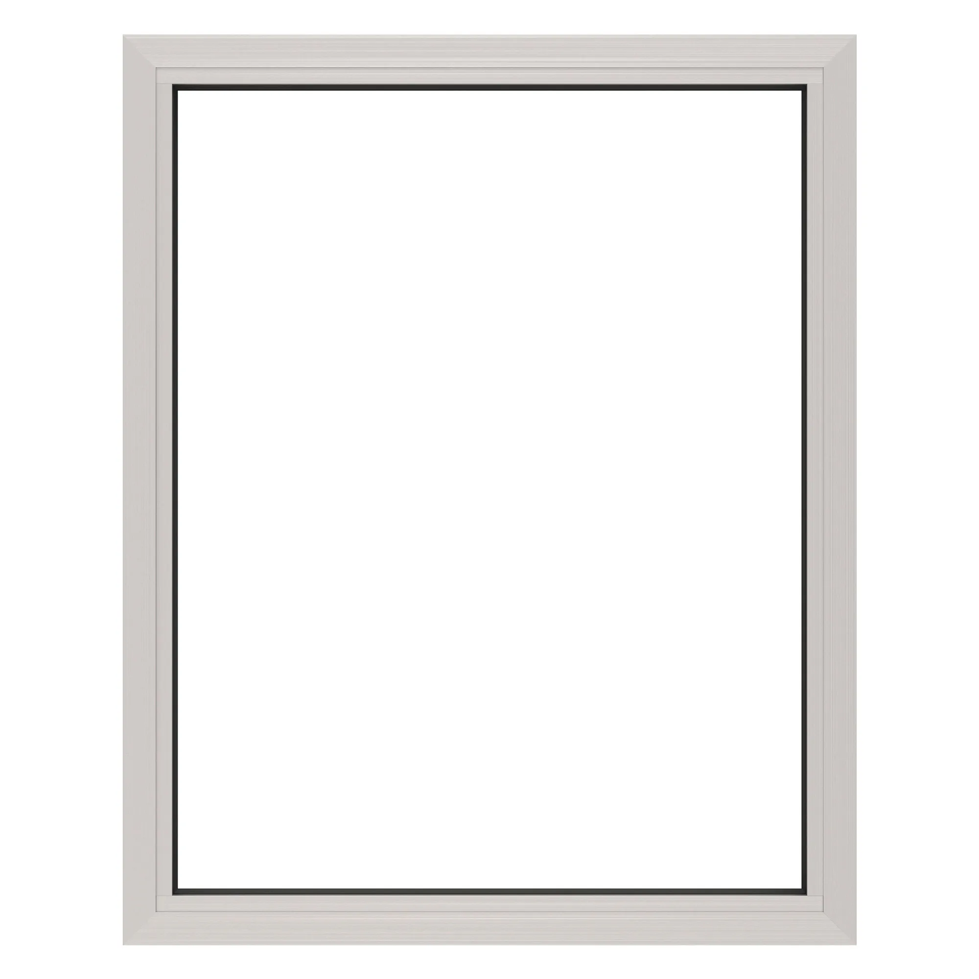 Fast Fönster NorDan HelAlu 3-Glas Aluminium