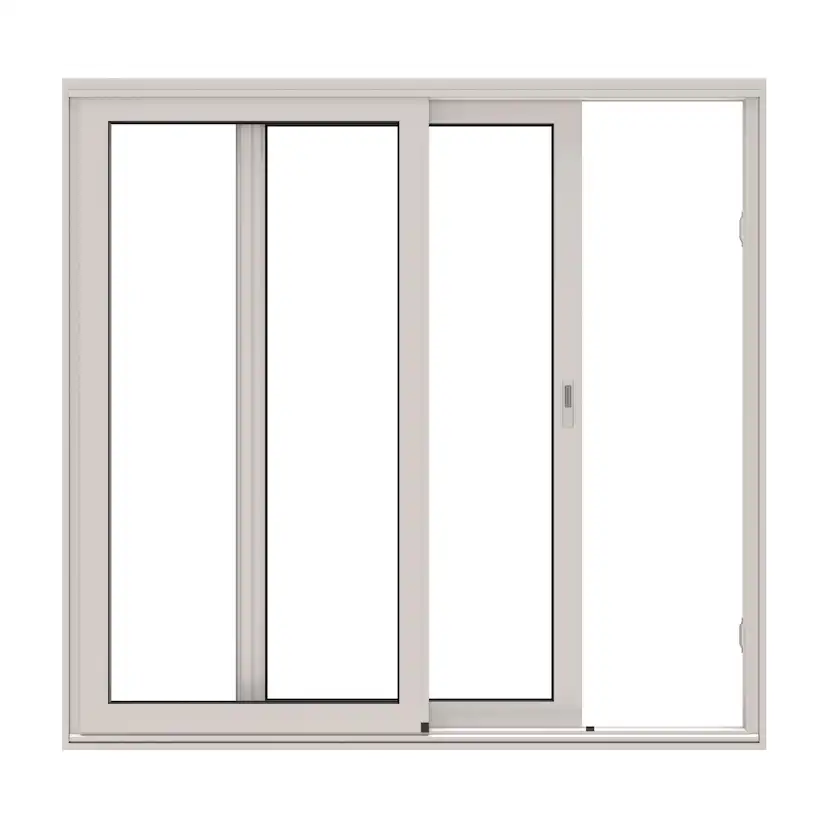 Skjutdörr NorDan HelAlu Aluminium 2-Delad Dubbelspår