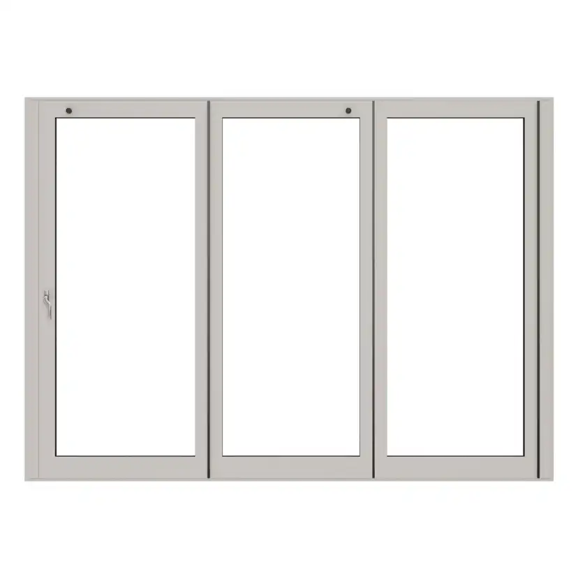 Vikdörrar NorDan HelAlu 6-Delad 3-Glas