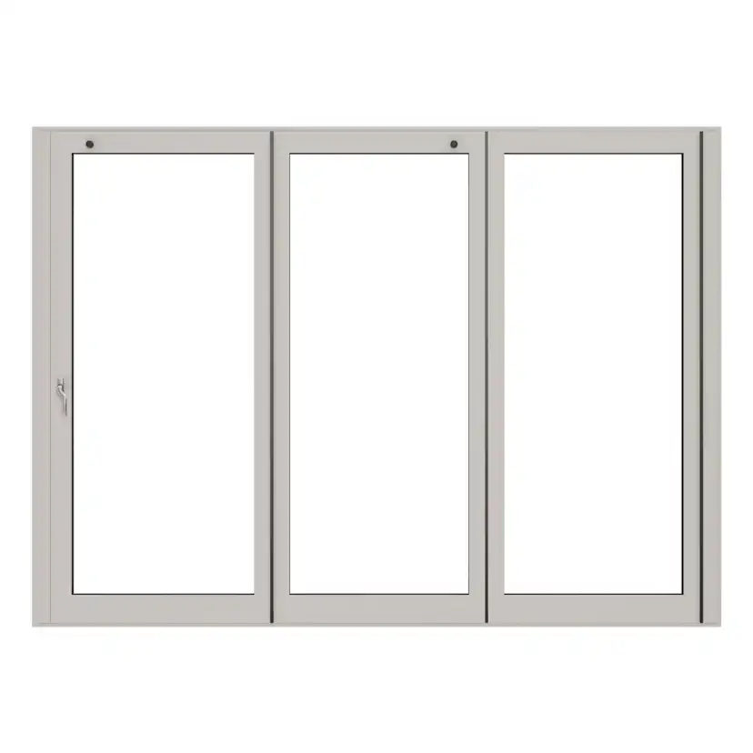 Vikdörrar NorDan HelAlu 3-Delad 3-Glas