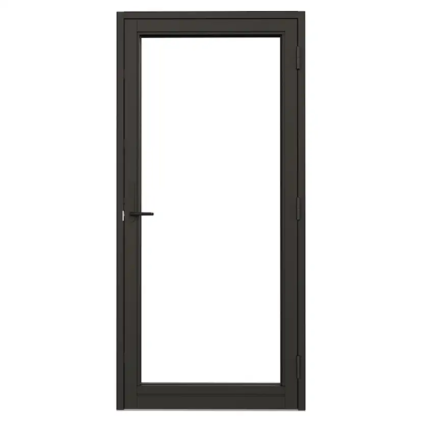 Fönsterdörr NorDan NTech Helglasad Aluminium BlackLine Svart