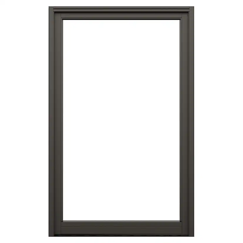 Fast Fönster NorDan för Skjutparti NTech Aluminium BlackLine Svart