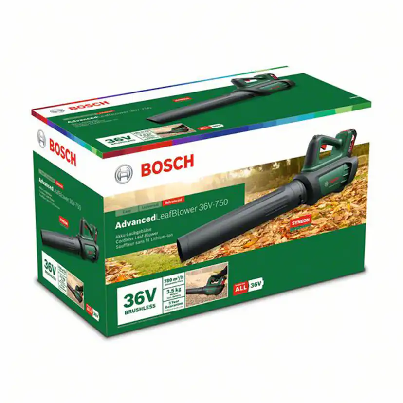 Lövblås Bosch Power Tools Advleafblower 36-750 Solo