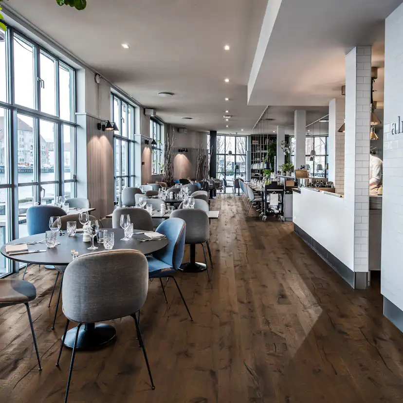 Parkettgolv Kährs Tveta Mörkbrun Naturoljad Ek 1-Stav