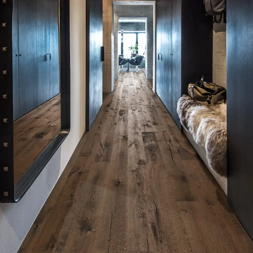 Parkettgolv Kährs Tveta Mörkbrun Naturoljad Ek 1-Stav