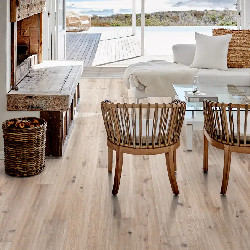 Parkettgolv Kährs Vista Vit Naturoljad Ek 1-Stav