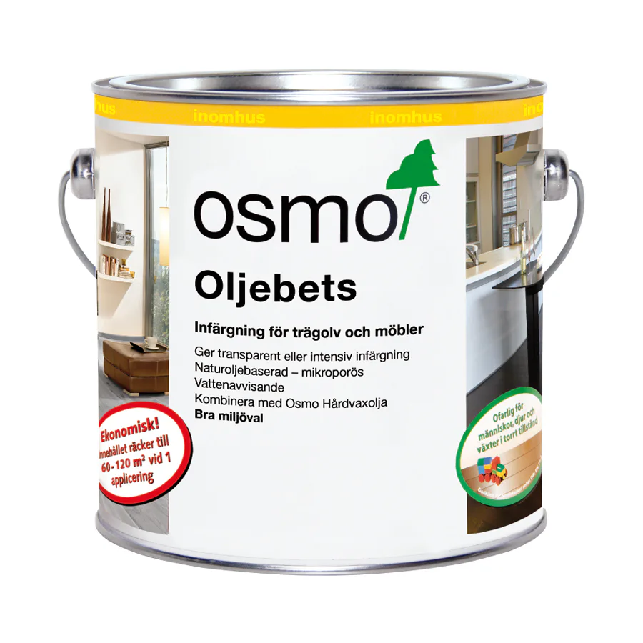 Oljebets Osmo Svart 1,0 liter