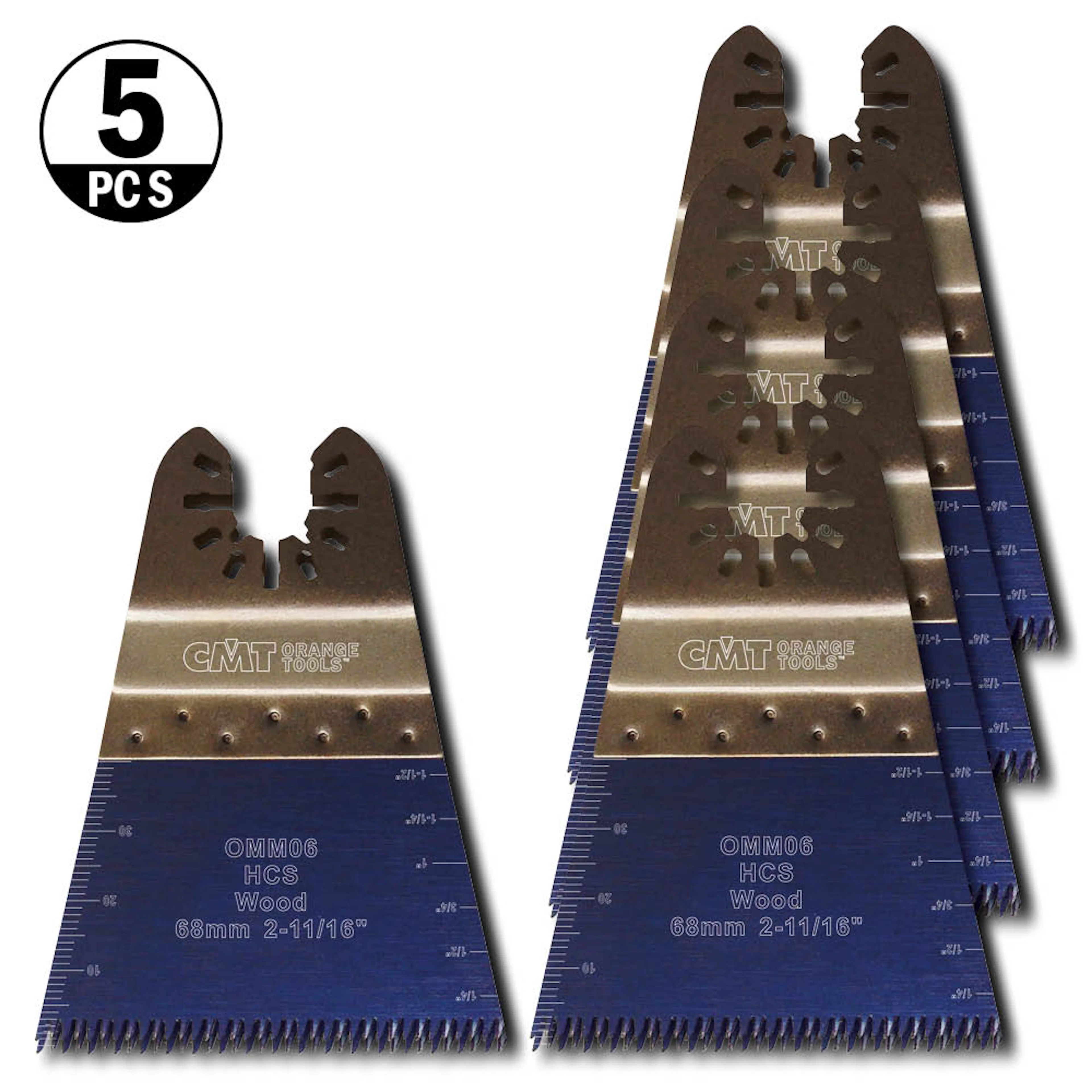 Multicut CMT Orange Tools HSS Trä/plast 68x40 mm