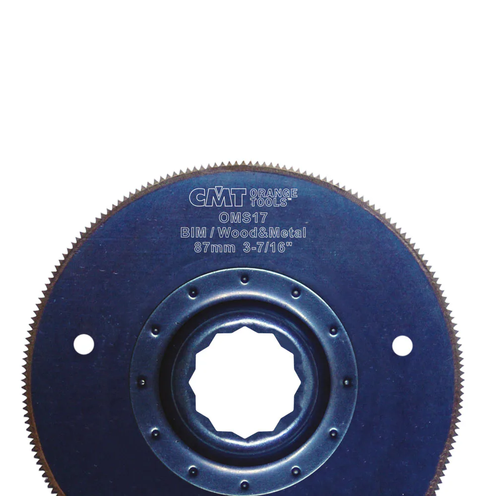 Supercut CMT Orange Tools 87mm Radial BIM Trä/metall OMS17-X1