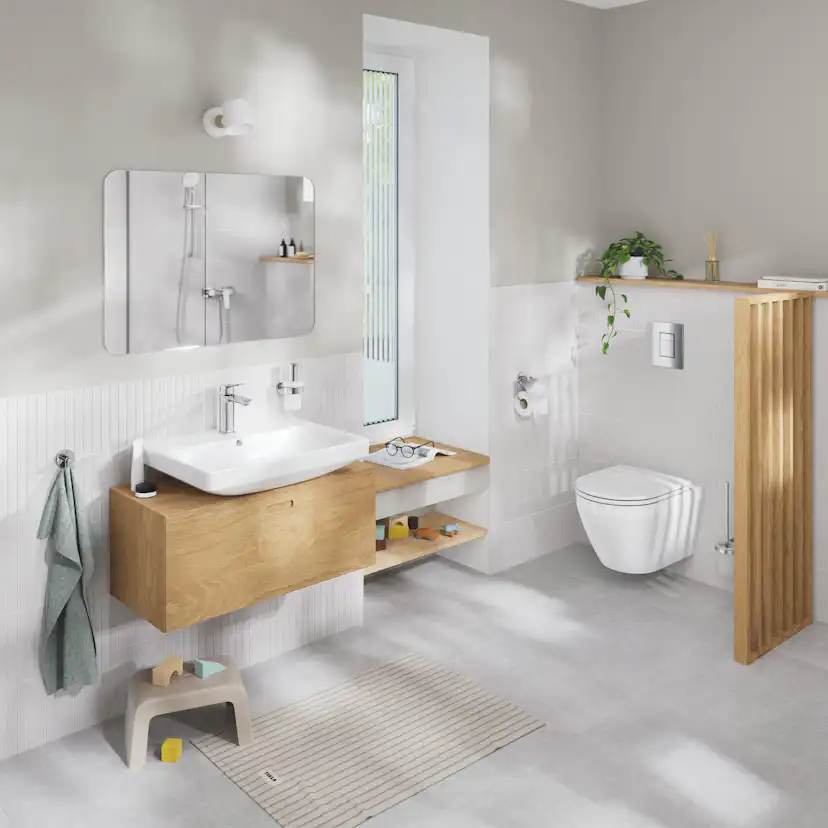 Tvättställsblandare Grohe Dice M med Bottenventil