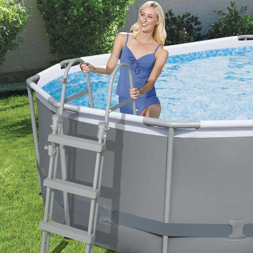 Poolpaket Bestway Power Steel Oval 4,88 x 3,05 m