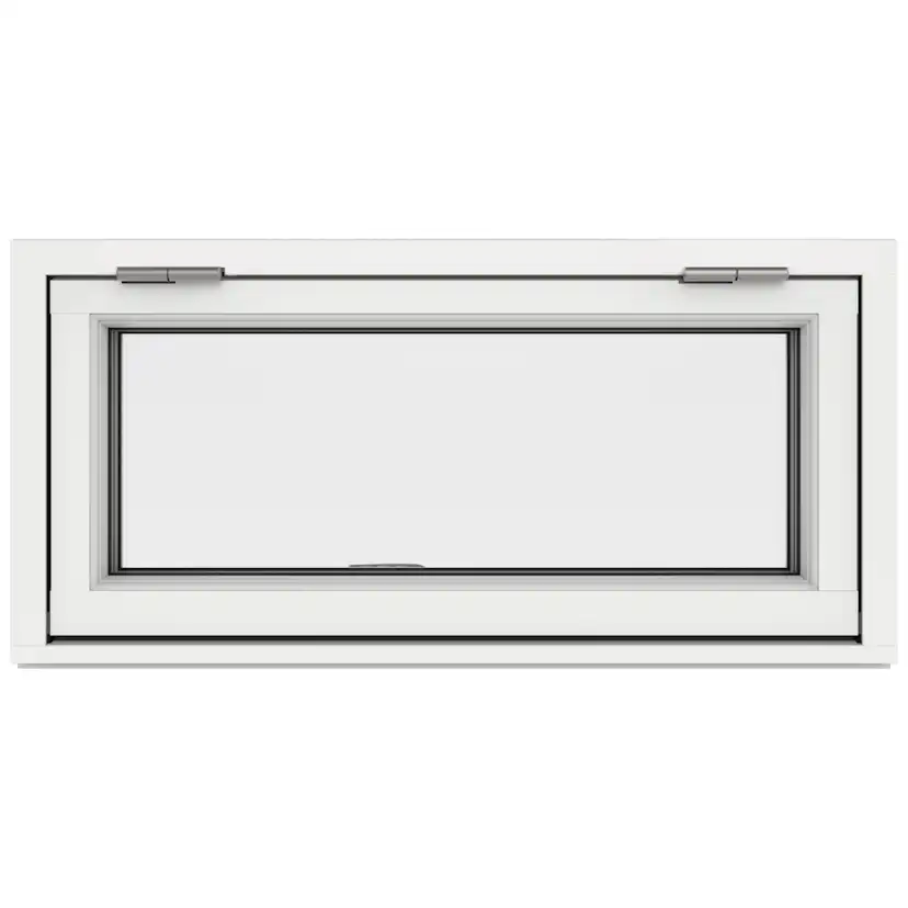 Överkantshängt Fönster Outline 3-Glas Aluminium